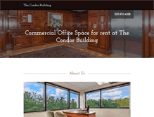 Tablet Screenshot of condorbuilding.com